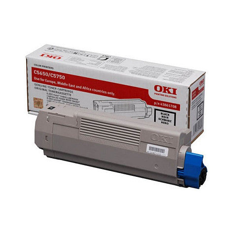 OKI Toner 43865708 Schwarz bis zu 8.000 Seiten