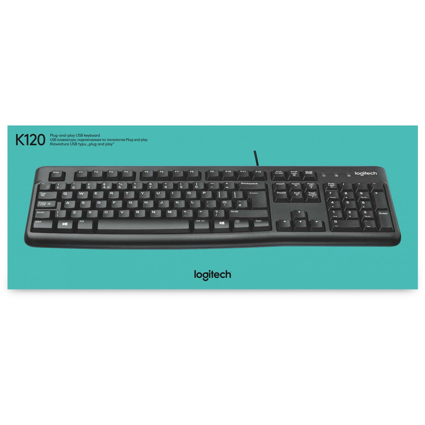 Logitech K120 französisches Layout