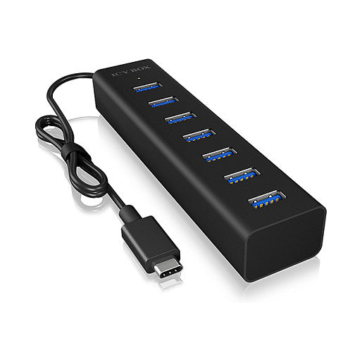 ICY BOX IB-HUB1700-C3 USB-C HUB 7-Port 7xUSB 3.0