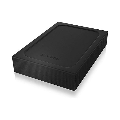 2.5 6cm 1x SATA 2.5" (bis 15 mm BH) zu 1x USB 3.0 Host. Schreibschutz Funktion. Aluminium + Siliconschutzhülle. ICY BOX
