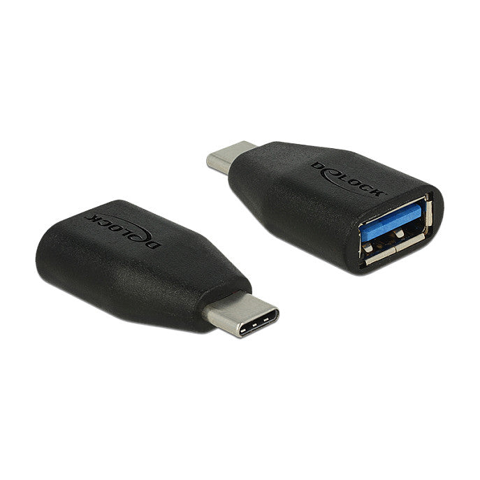 USB 3.1 A - C (Buchse - Stecker) Adapter schwarz Delock