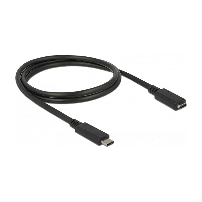 USB 10 Gbps Verlängerungskabel USB Type-C™ Stecker zu Buchse 1 m 4K PD 60 W