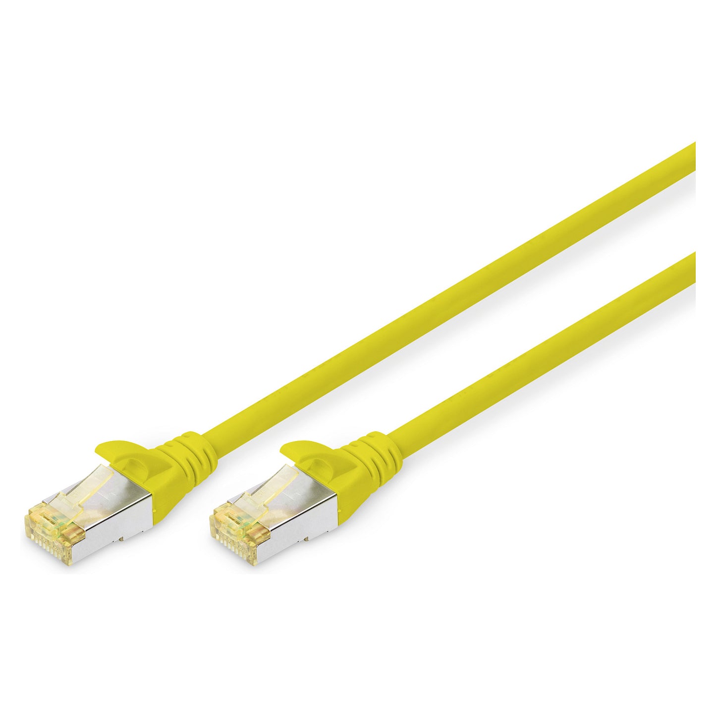 DIGITUS CAT 6A S/FTP Patchkabel, 1m, gelb