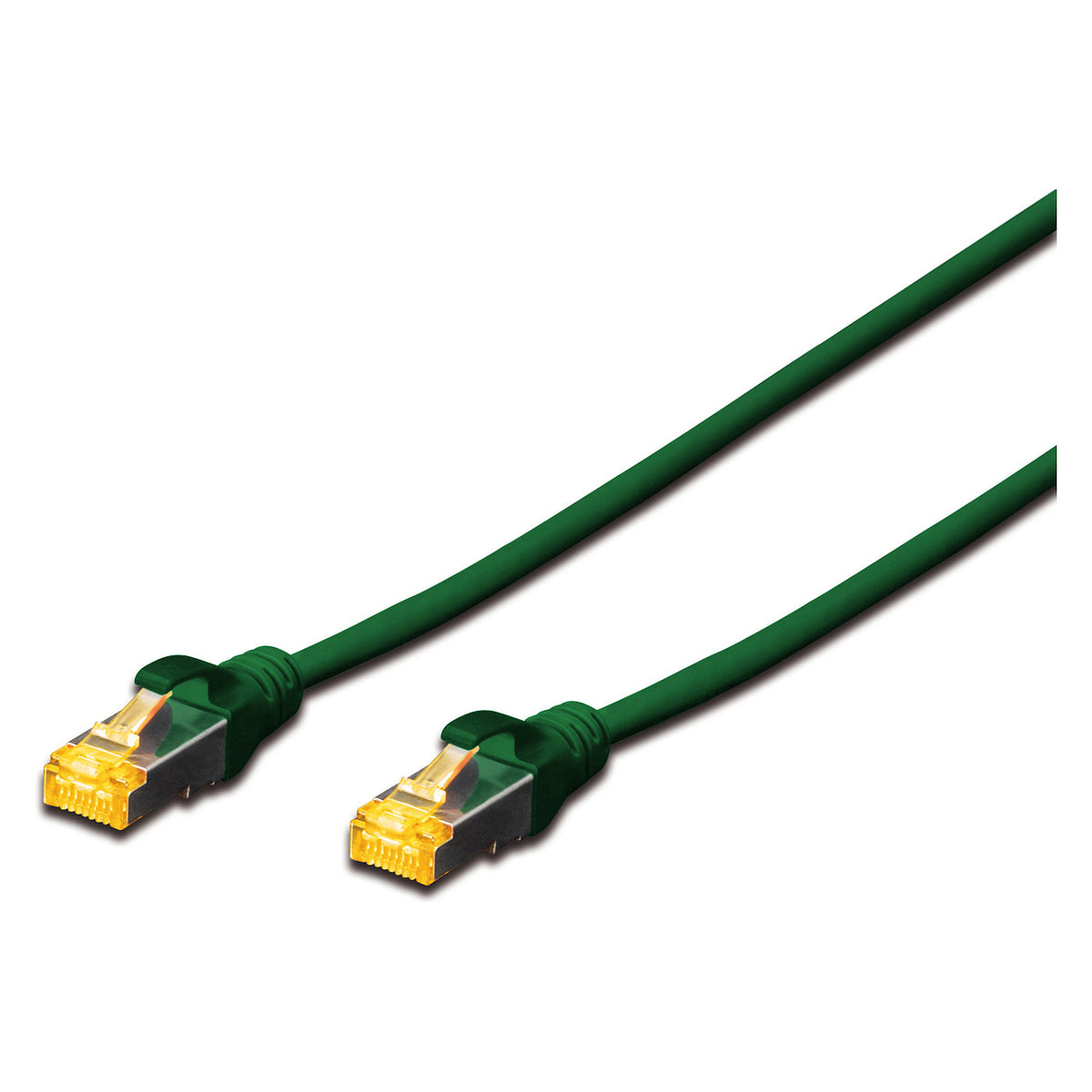 DIGITUS CAT 6A S/FTP Patchkabel, 2m, grün