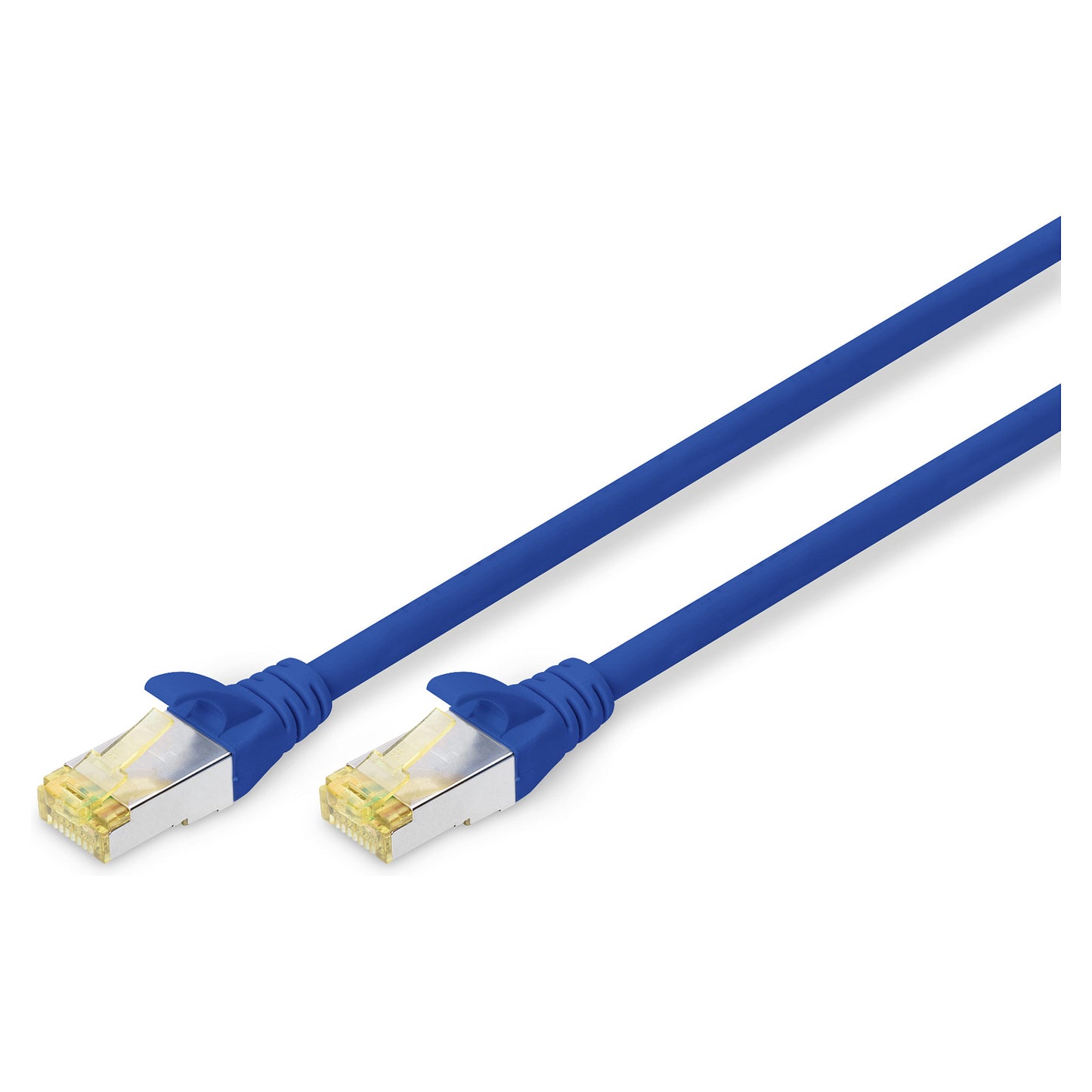 DIGITUS CAT 6A S/FTP Patchkabel, 5m, blau