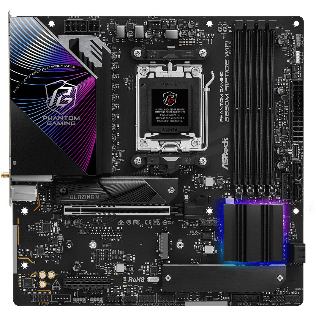 ASRock B850M Riptide WiFi AM5 mATX HDMI/DP DDR5