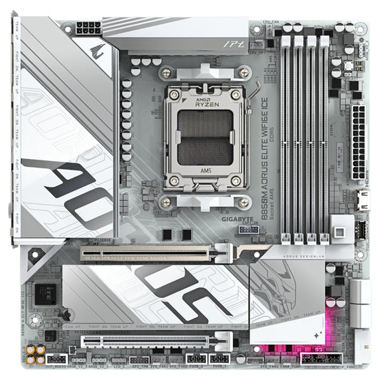 AM5 Gigabyte B850M AORUS ELITE WF6E ICE
