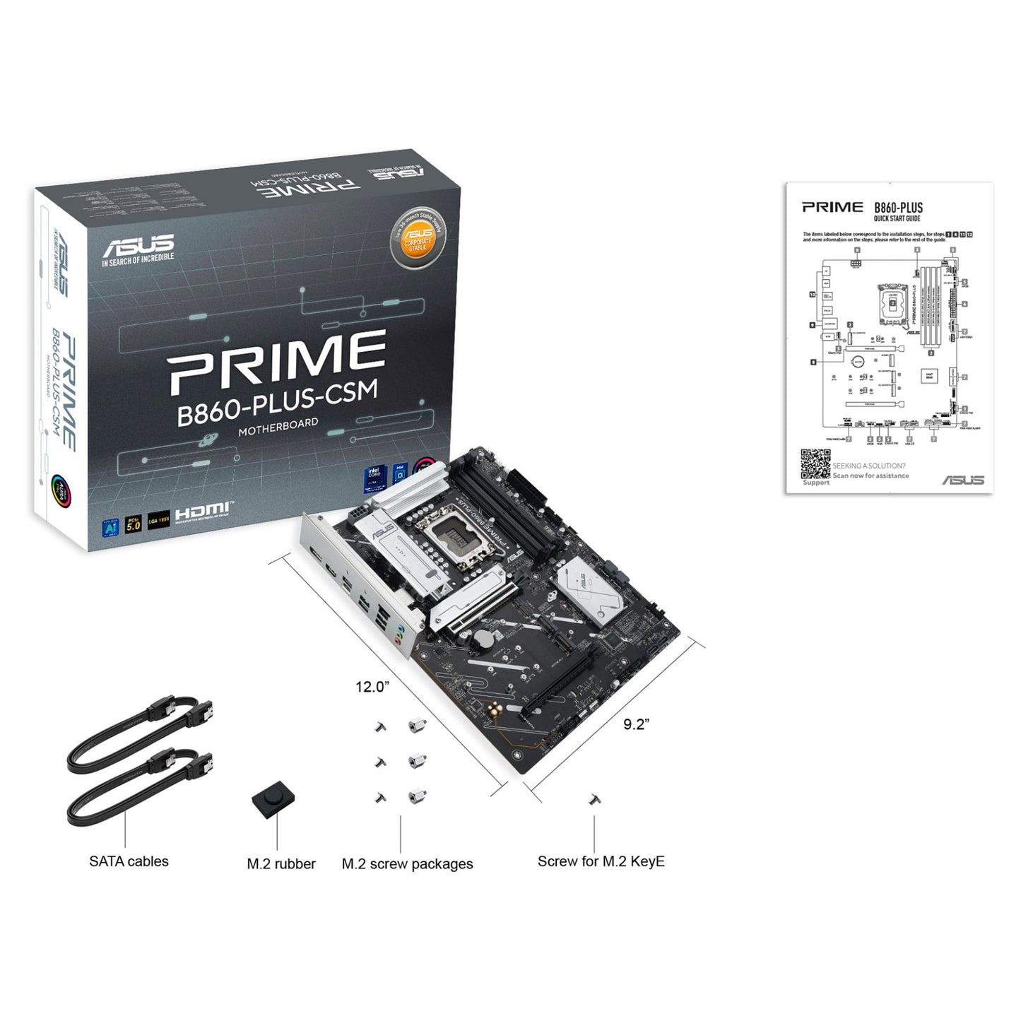 LGA1851 ASUS PRIME B860-PLUS-CSM