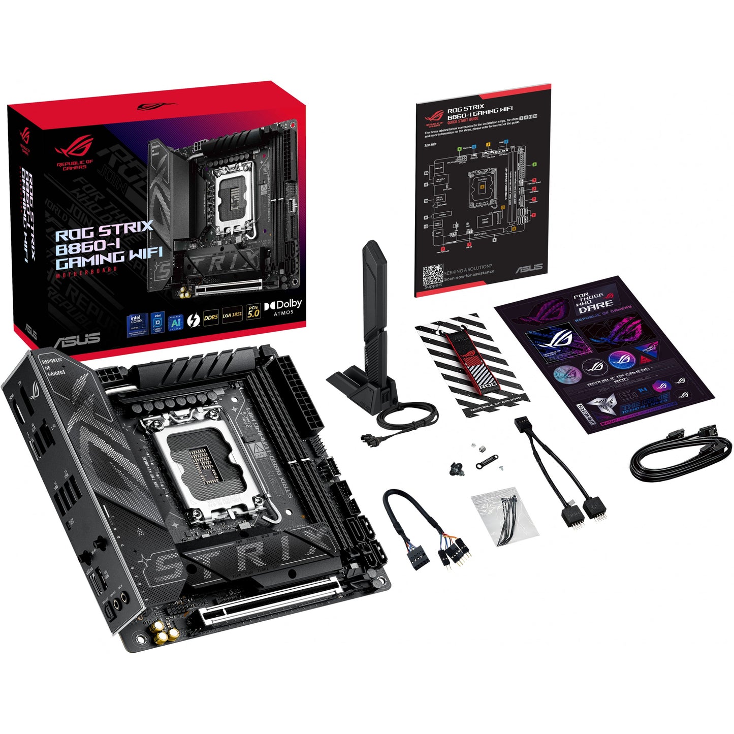 LGA1851 ASUS ROG STRIX B860-I GAMING WIFI