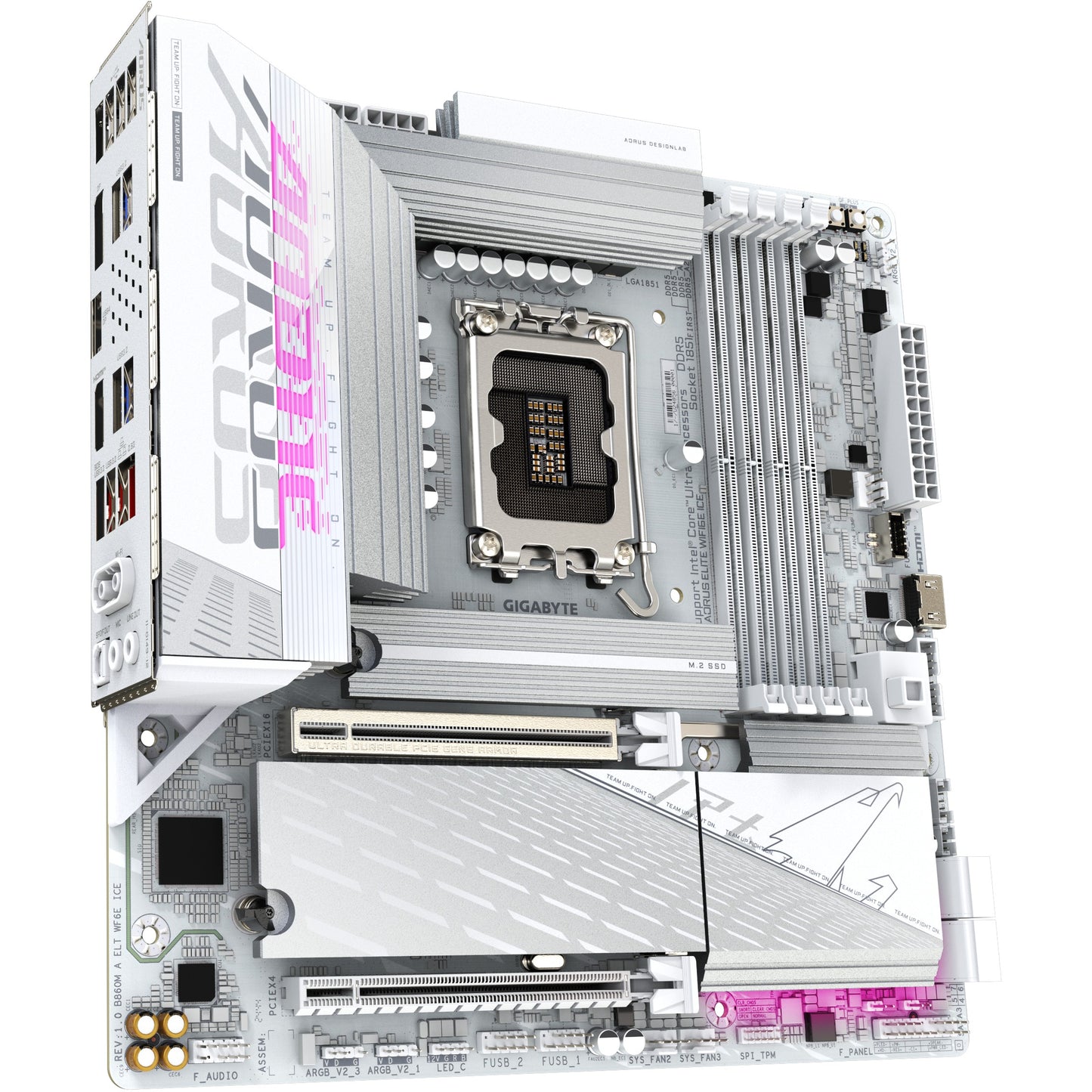 LGA1851 Gigabyte B860M AORUS ELITE WF6E ICE