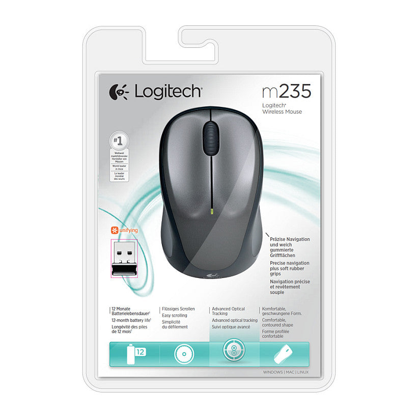 Logitech M235 wireless black