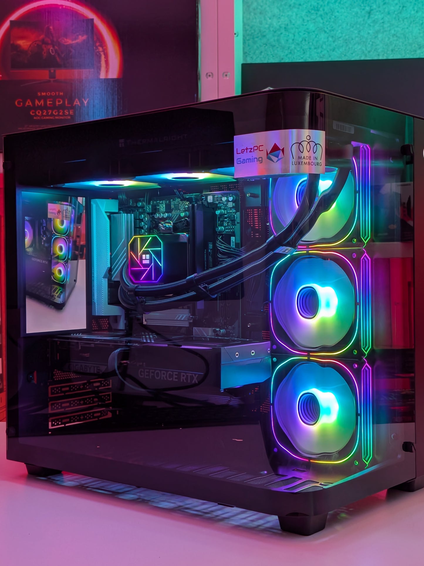 DISPLAY-LEISTUNG – RTX5070 / Ryzen 7 9700x