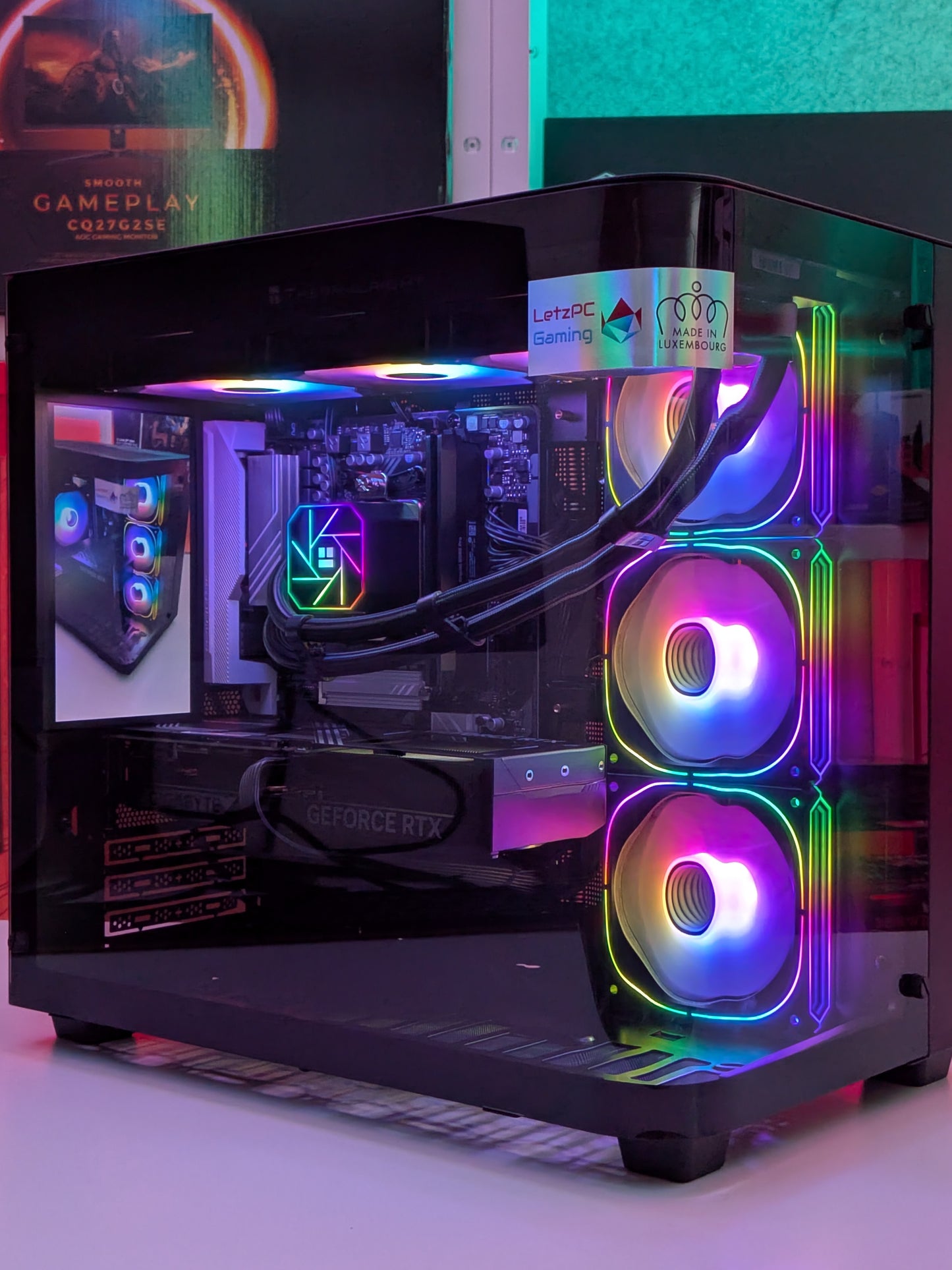DISPLAY-LEISTUNG – RTX5070 / Ryzen 7 9700x