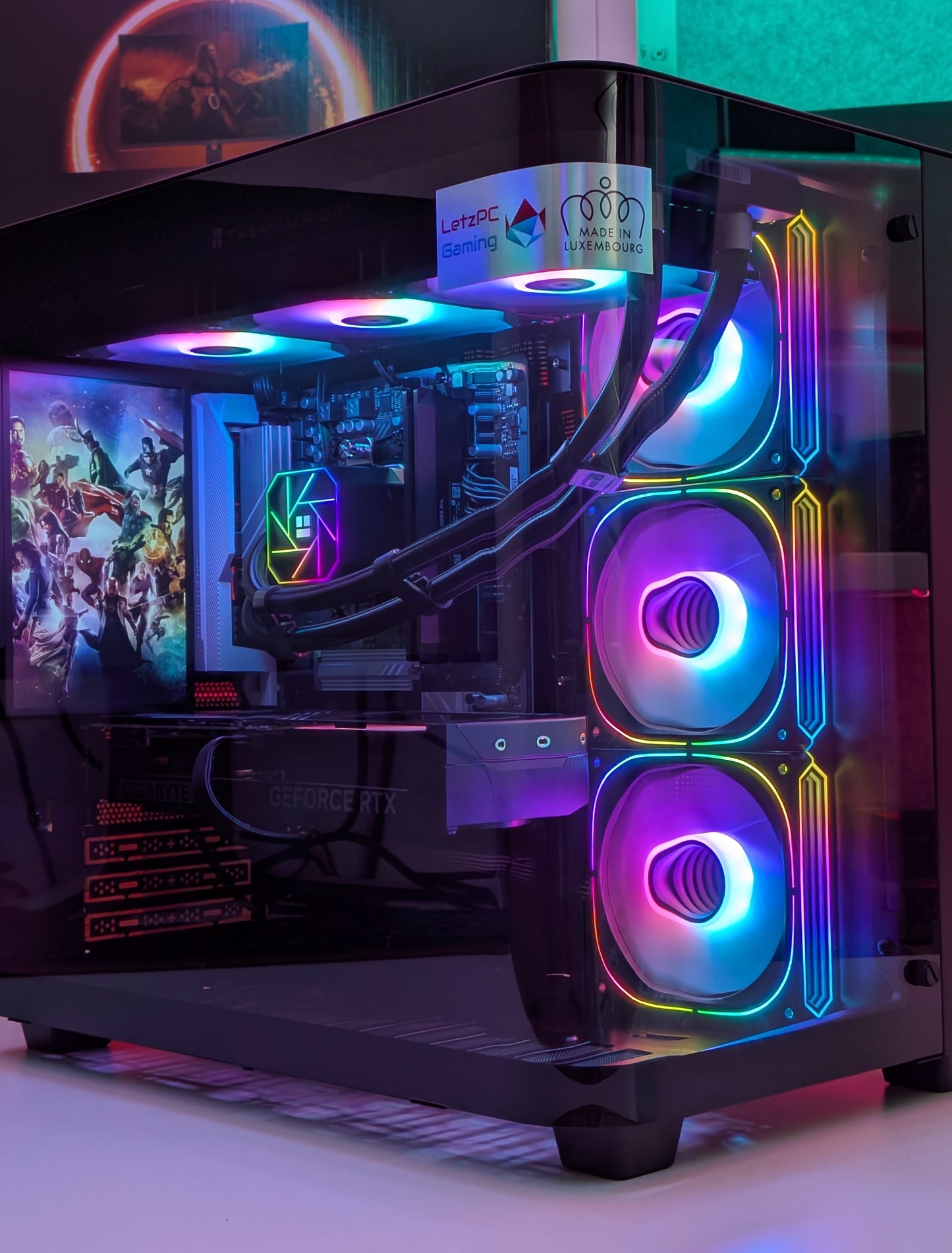 DISPLAY-LEISTUNG – RTX5070 / Ryzen 7 9700x