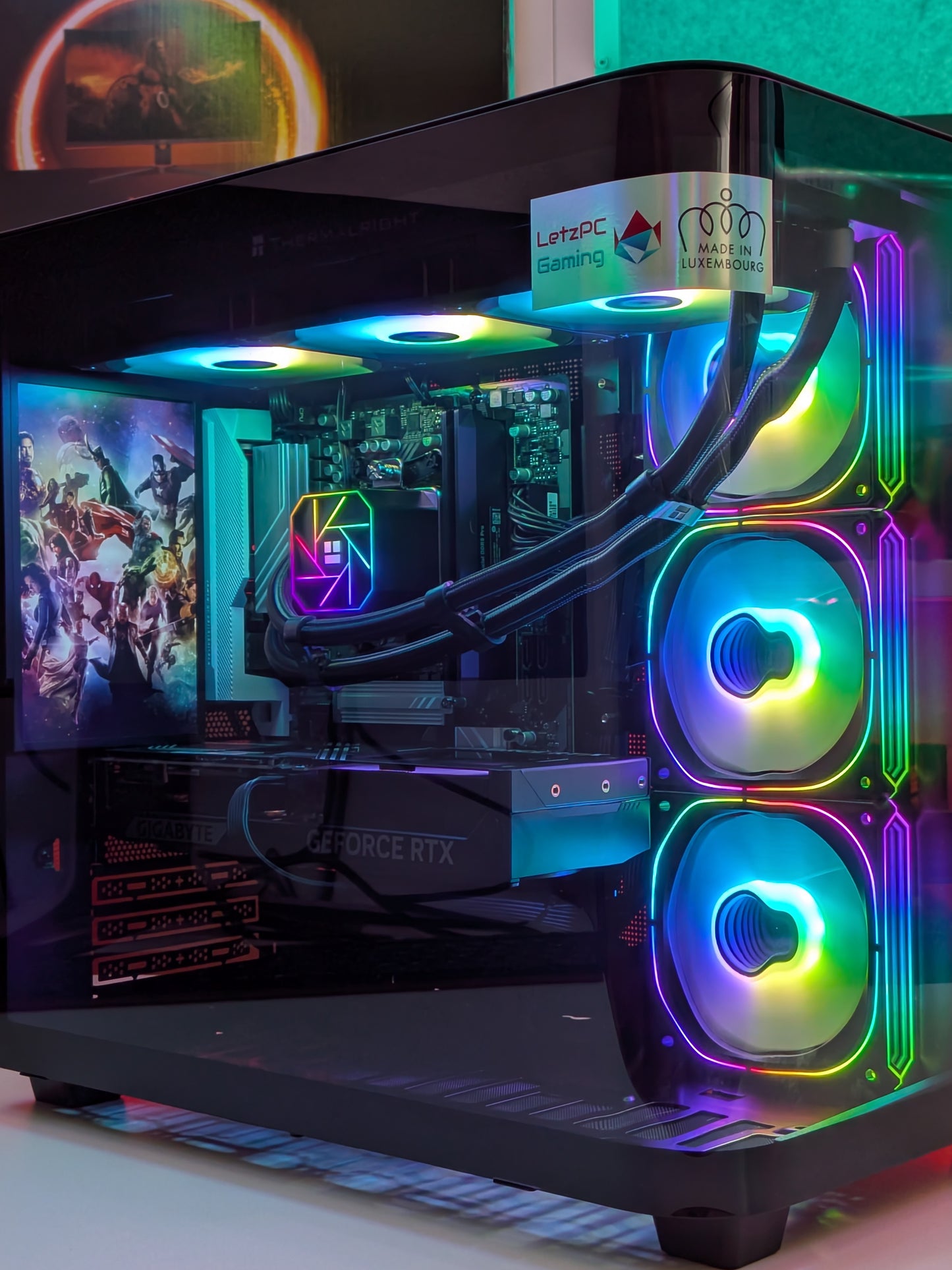 DISPLAY-LEISTUNG – RTX5070 / Ryzen 7 9700x