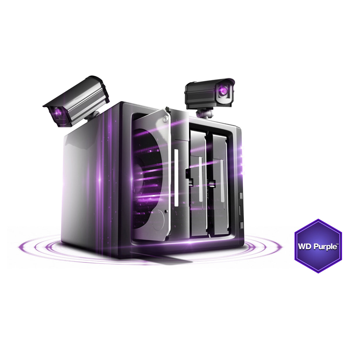 4TB WD WD40PURX Purple AV 5400RPM 64MB 24/7
