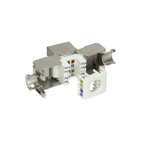 Keystone RJ45 Buchse Cat.6A STP EconLine Toolless 17.4 mm width LogiLink