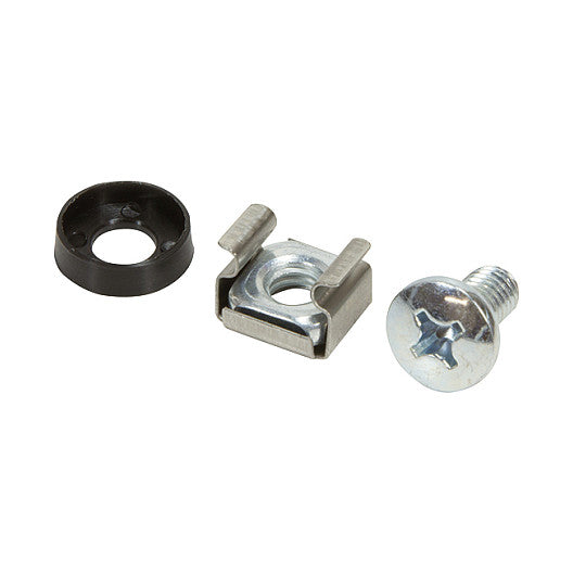 LogiLink Befestigungssatz M6 Schrauben + Käfigmuttern verzinkt 50-Pack