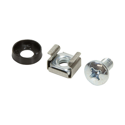 LogiLink Befestigungssatz M6 Schrauben + Käfigmuttern verzinkt 50-Pack