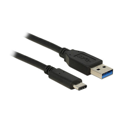 USB3.1 USB Typ-A Stecker > USB Type-C™ Stecker 1,0 m schwarz Delock