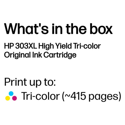 HP Tinte 303XL T6N03AE Color (Cyan/Magenta/Gelb)