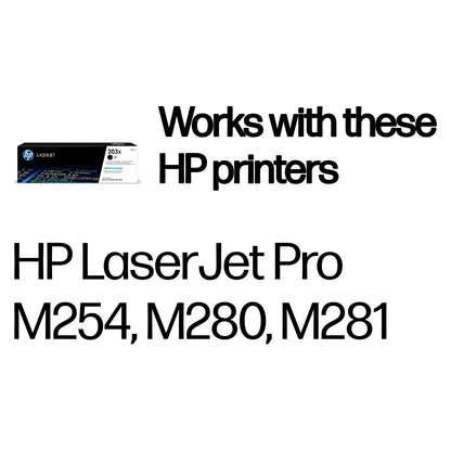 HP Toner 203X CF540X Schwarz