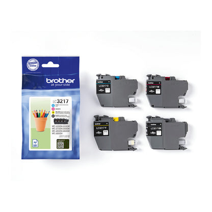 Brother Tinte LC-3217VALDR Value Pack (BK(C/M/Y)