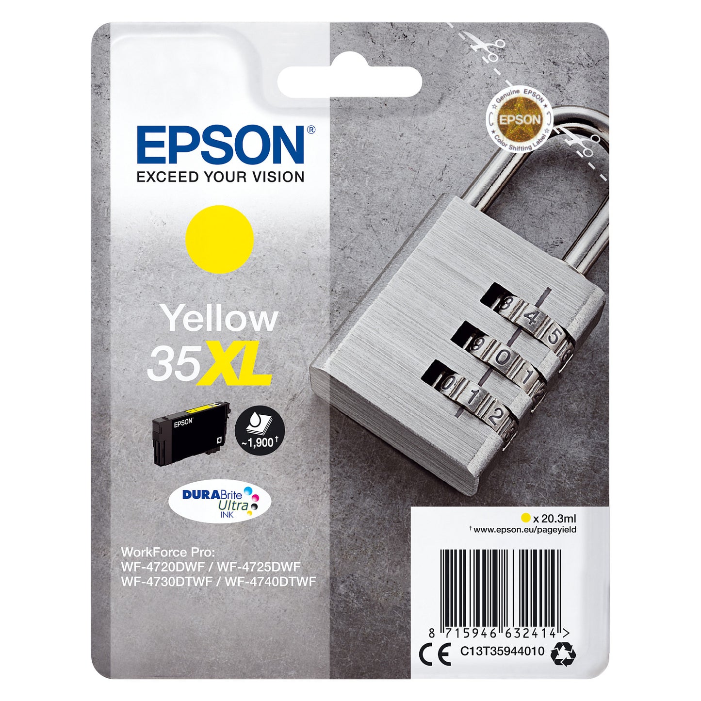 Epson C13T35944010 yellow HC