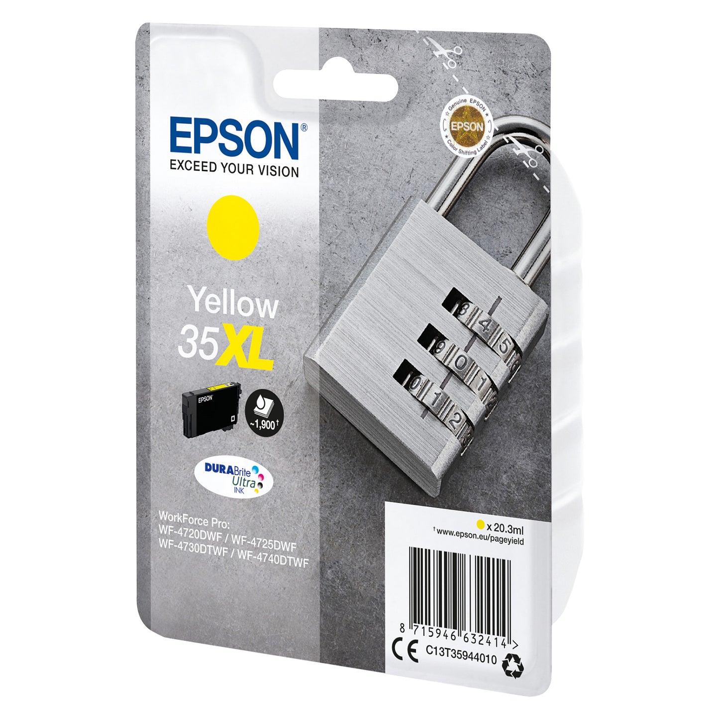 Epson C13T35944010 yellow HC