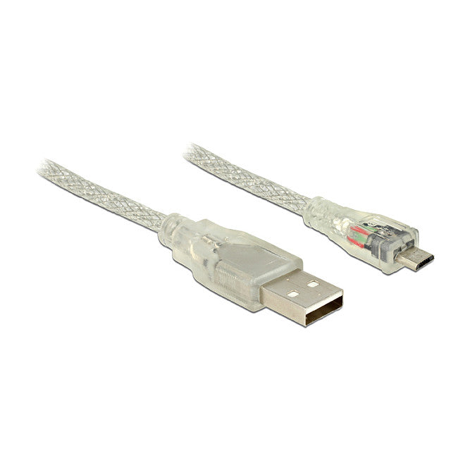 DeLOCK - USB 2.0 Typ A Stecker - Micro-USB 2.0 Type B Stecker 5m
