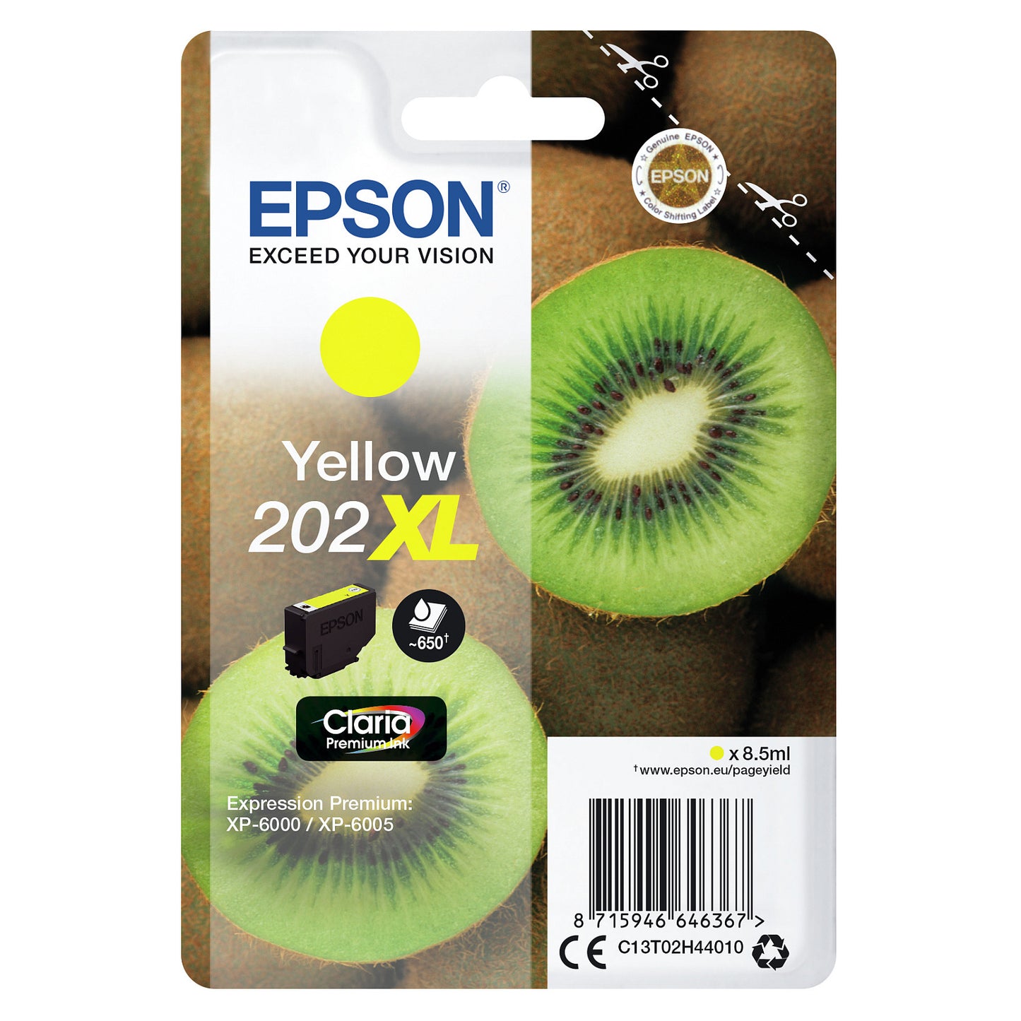 Epson 202 C13T02H44010 yellow HC
