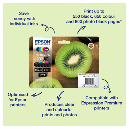 Epson 202 C13T02H44010 yellow HC