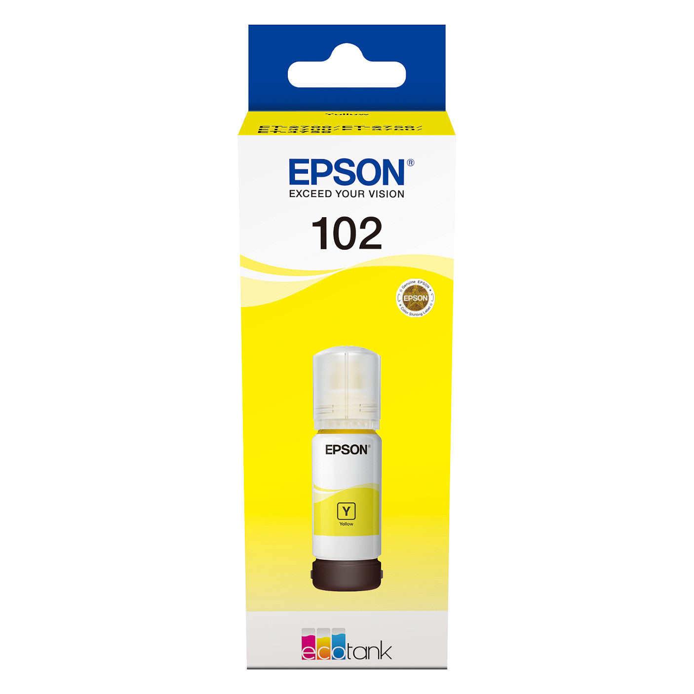 Epson Tinte 102 C13T03R440 Gelb bis zu 6.000 Seiten
