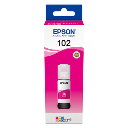 Epson Tinte 102 EcoTank C13T03R340 Magenta bis zu 6.000 Seiten
