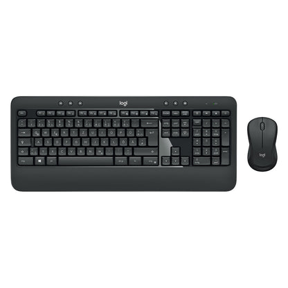 Logitech MK540 Advanced Wireless Combo Black QWERTZ DE