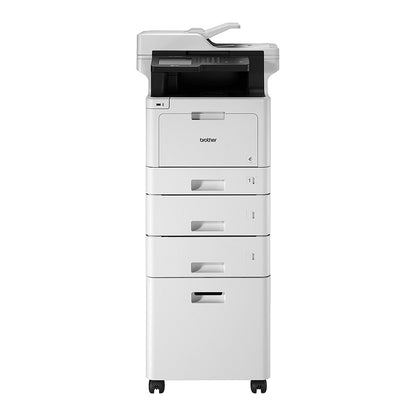 ZUNTBC4FARBLASER Weiß Druckerschrank