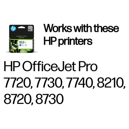 HP Nr.953XL cyan F6U16AE (SOP MHD FEB2019)