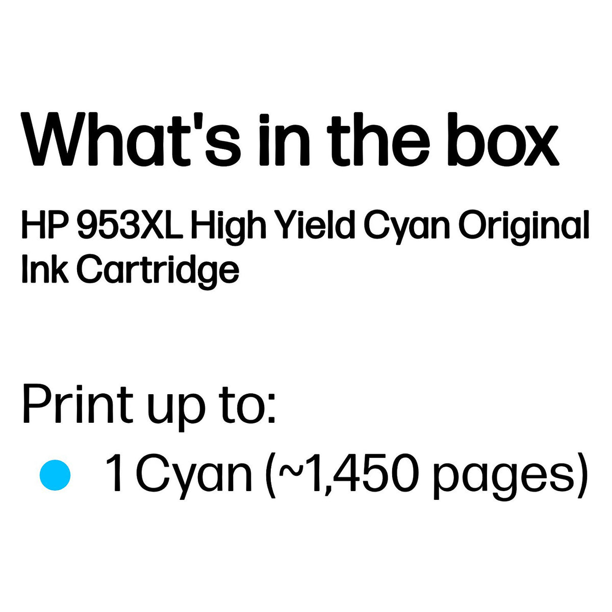 HP Nr.953XL cyan F6U16AE (SOP MHD FEB2019)