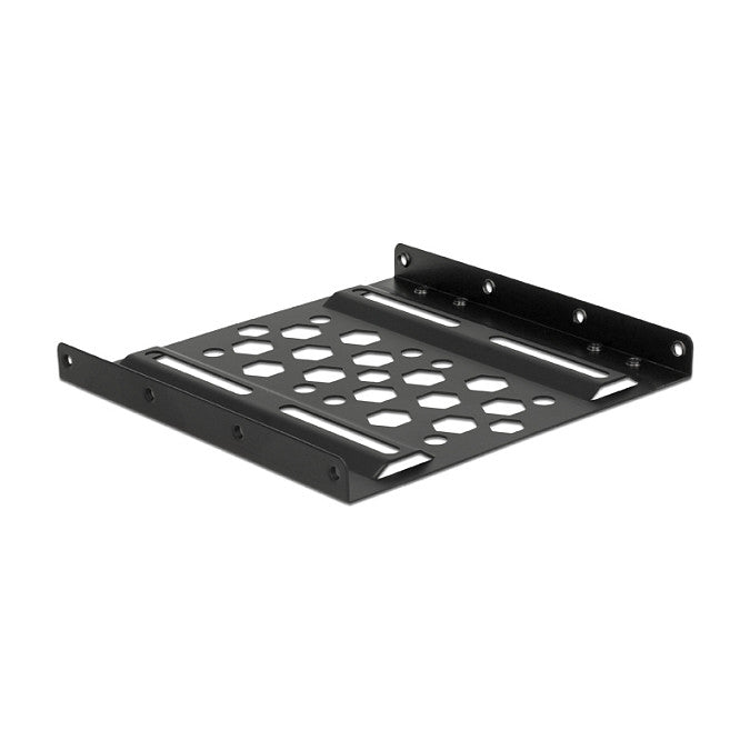 Delock Aluminium Einbaurahmen 2.5" zu 3.5" schwarz
