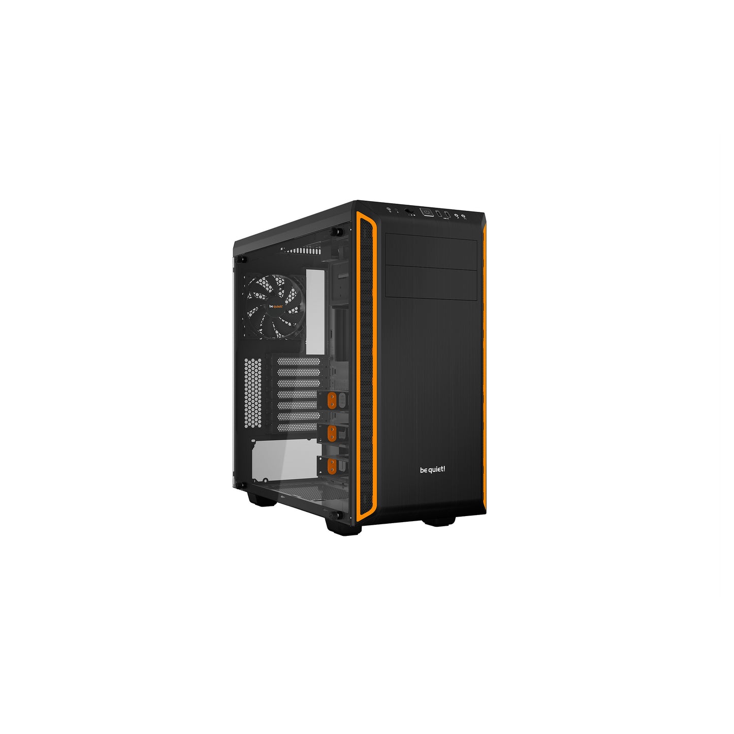Midi be quiet! PURE BASE 600 orange window