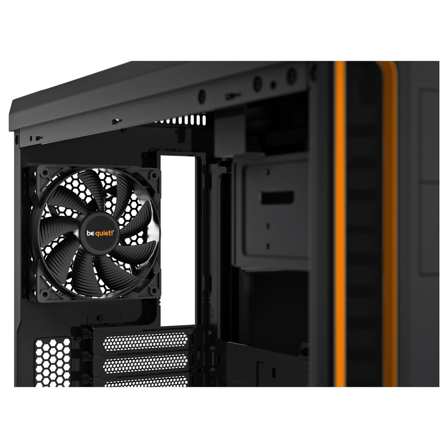 Midi be quiet! PURE BASE 600 orange window