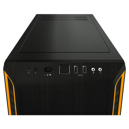 Midi be quiet! PURE BASE 600 orange window