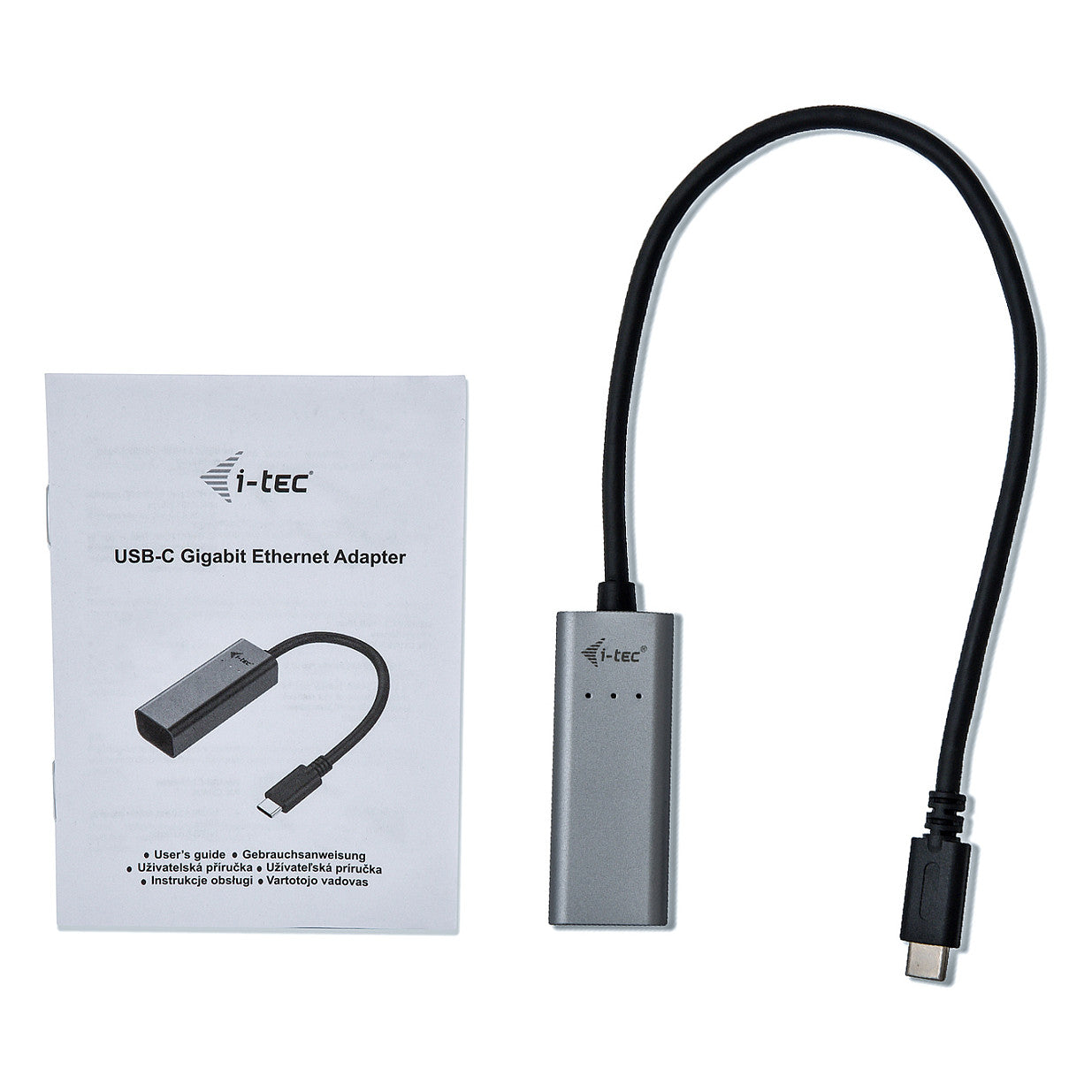 USB I-Tec USB-C Metal Gigabit Ethernet Adapter