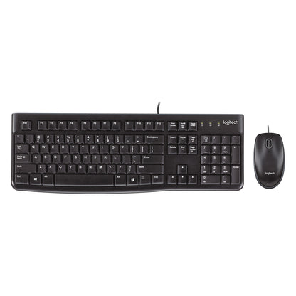 Logitech MK120 Corded Desktop QWERTY US