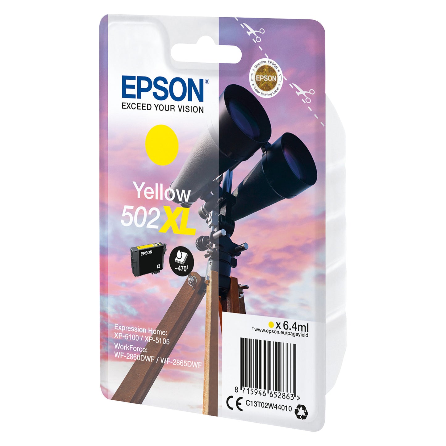 Epson 502 C13T02W44010 yellow HC