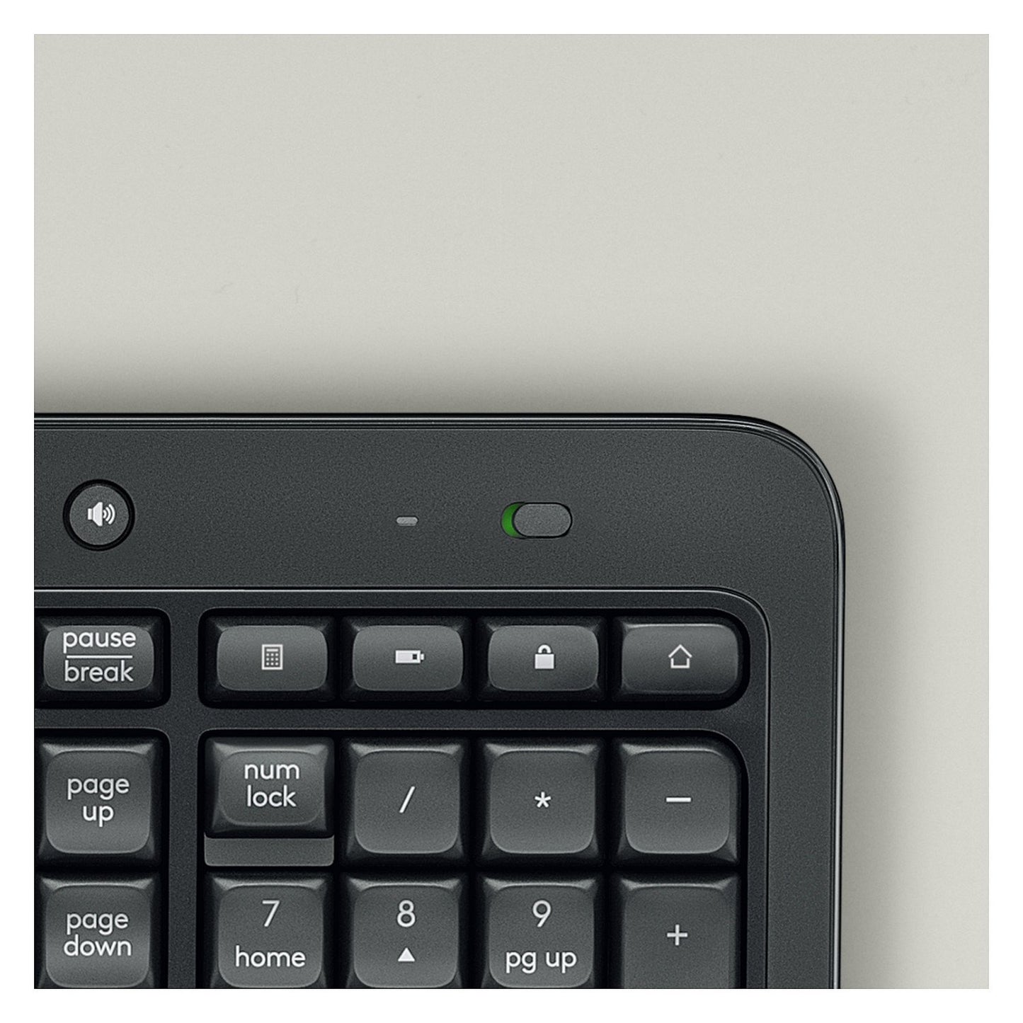 Logitech MK540 RF Wireless Azerty Belgisch Schwarz - Weiß
