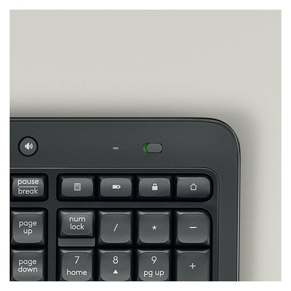 Logitech MK540 RF Wireless Azerty Belgisch Schwarz - Weiß