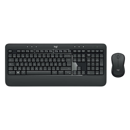 Logitech MK540 RF Wireless Azerty Belgisch Schwarz - Weiß