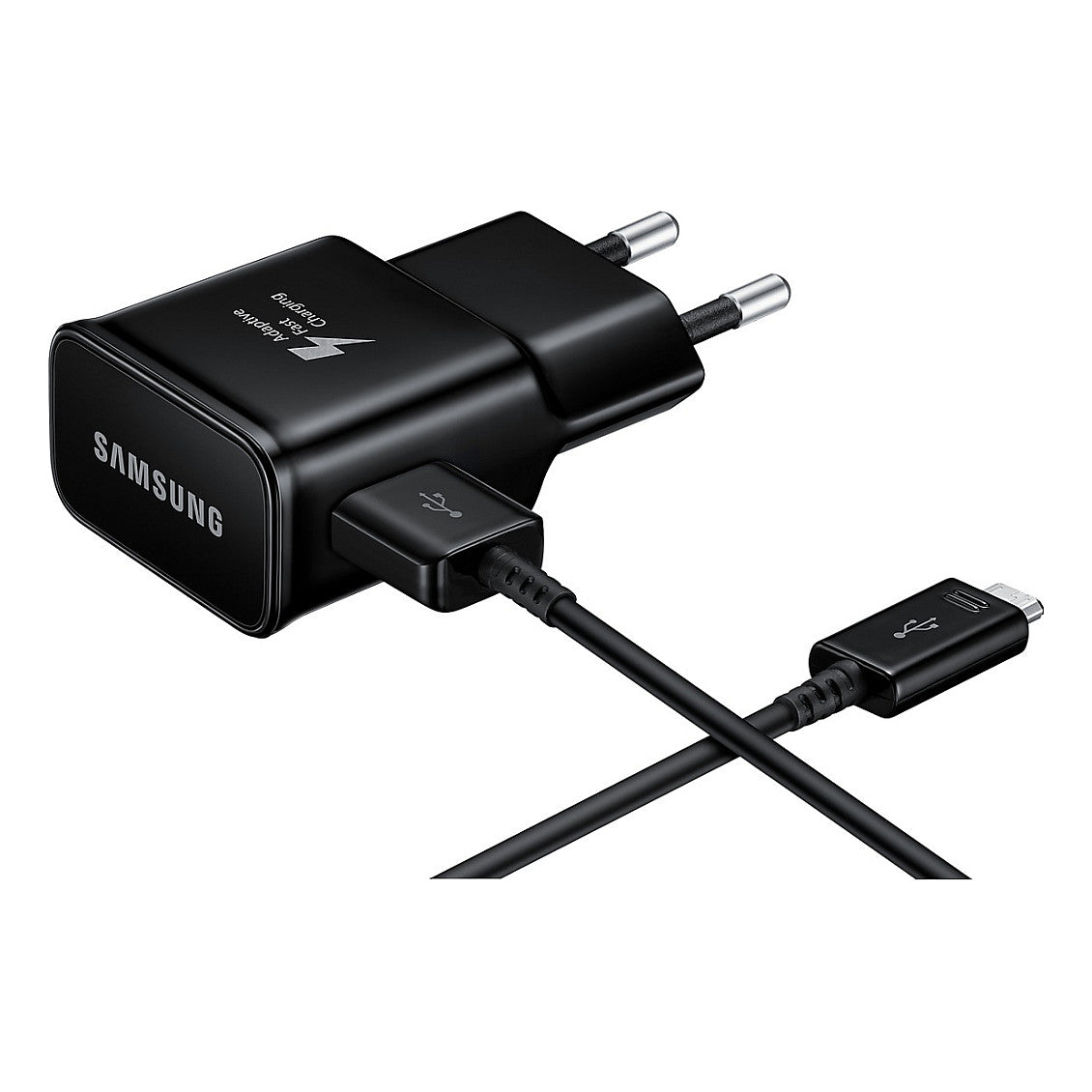 Samsung Schnellladegerät 15W Netzteil inkl.Datenkabel Typ-C 1,5m Black (Bulk)
