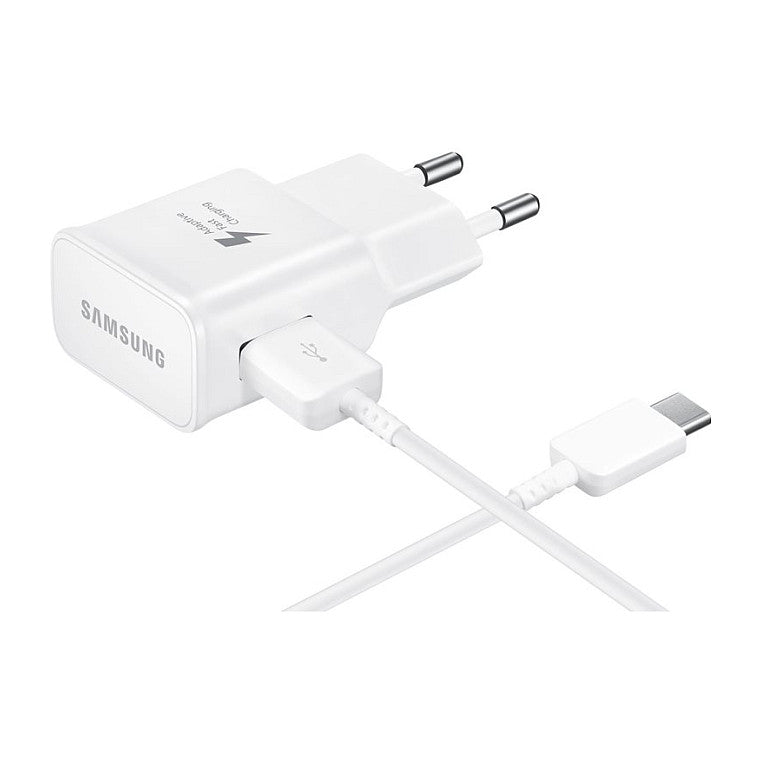 Samsung Schnellladegerät 15W Netzteil inkl.Datenkabel Typ-C 1,5m White (Bulk)